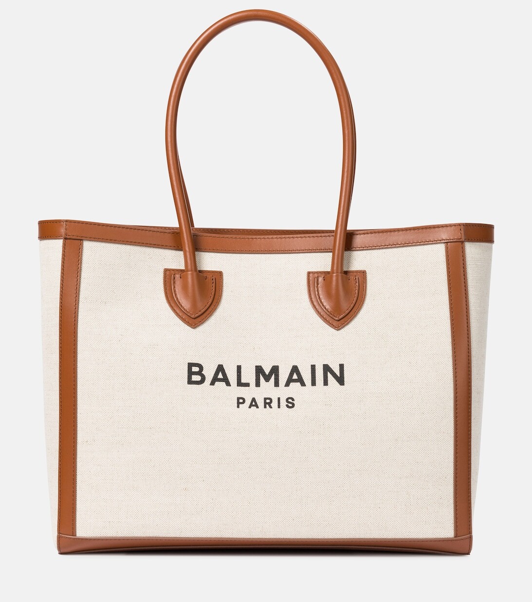 

Холщовая сумка-шопер B-Army 42 Balmain, бежевый