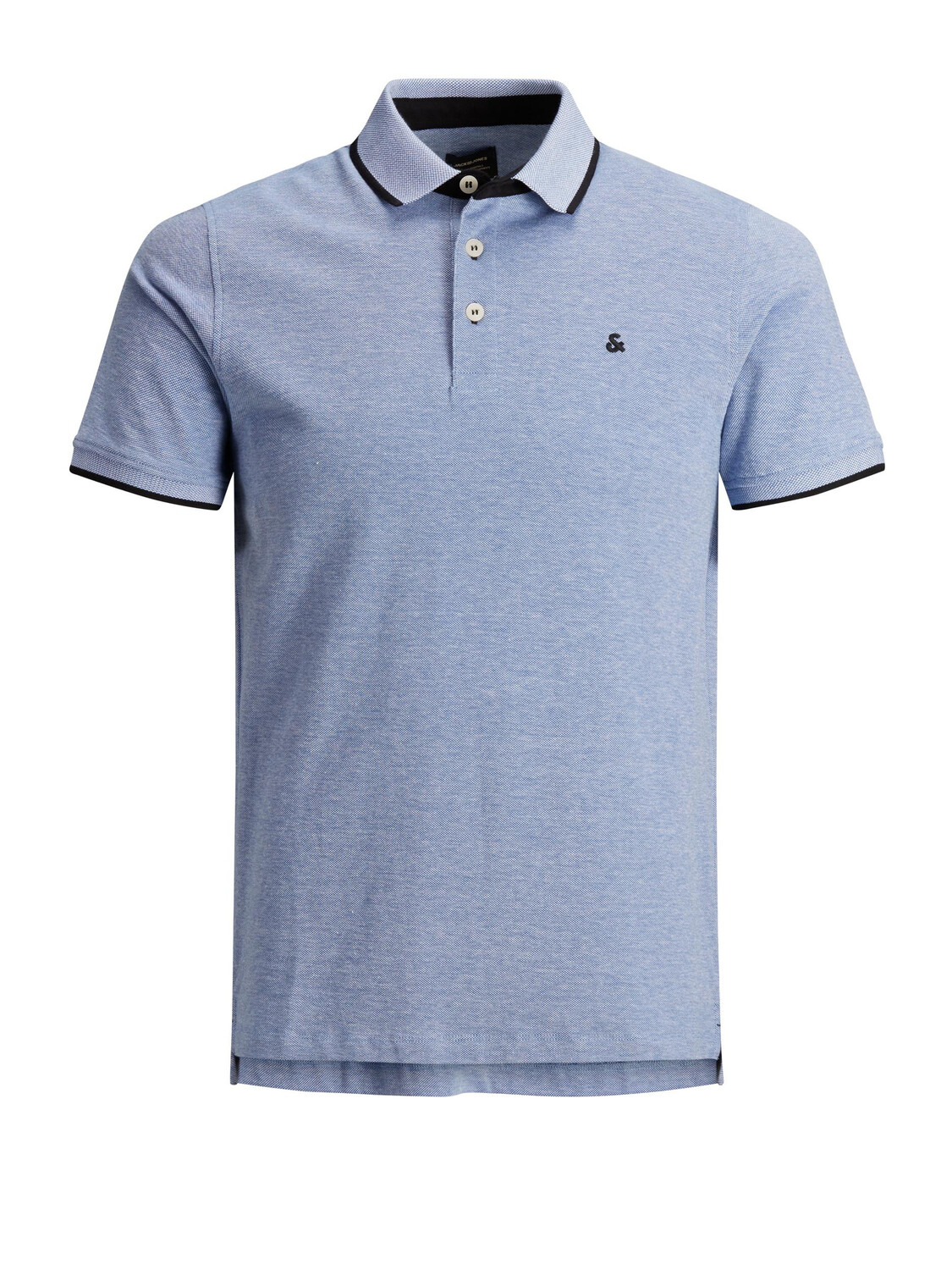 

Jack & Jones рубашка-поло приталенного кроя из хлопка, голубой, Синий