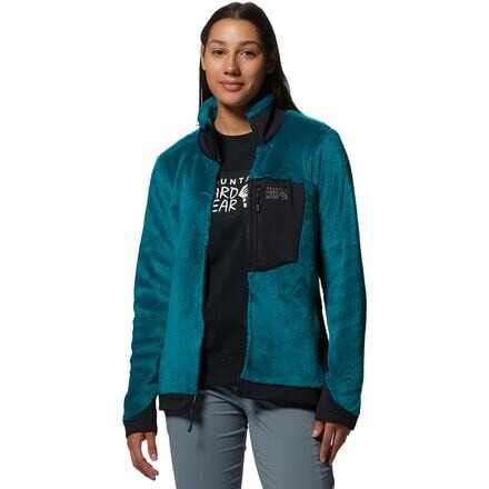 

Куртка Polartec High Loft женская Mountain Hardwear, цвет Botanic, Синий