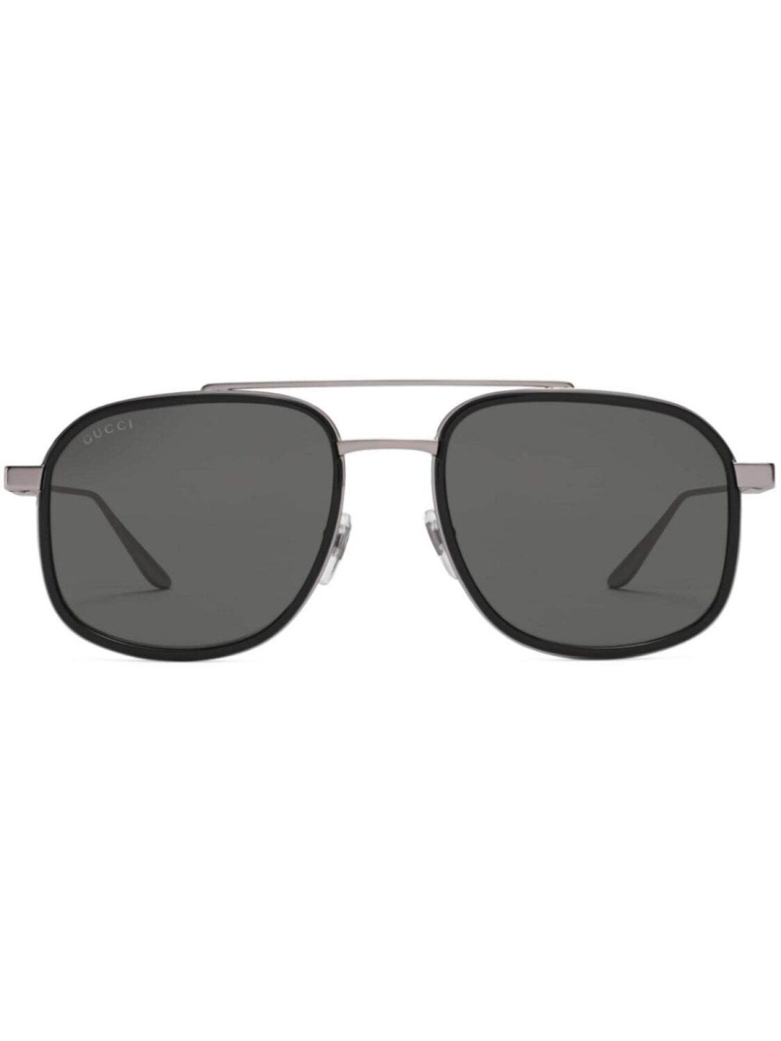 

Gucci Eyewear солнцезащитные очки-навигаторы, серебристый