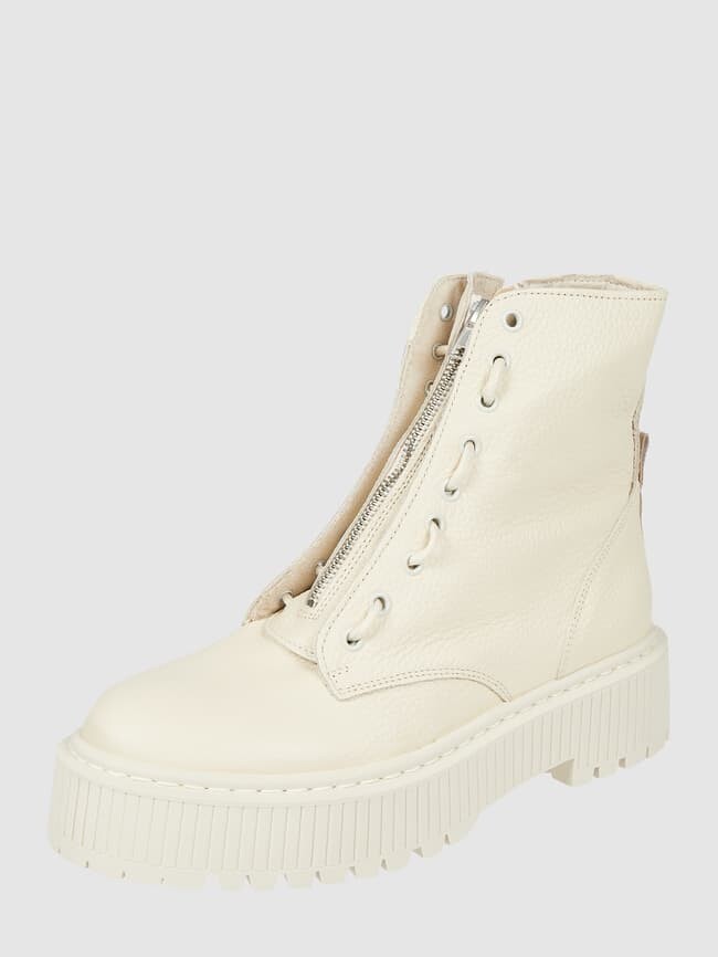

Кожаные ботинки модель "Одил" Steve Madden, молочный