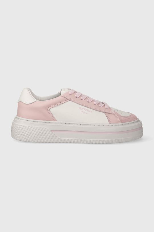 Кожаные кроссовки Copenhagen, розовый