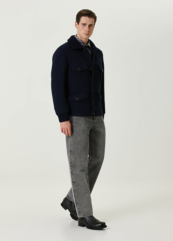 

Серые джинсовые брюки easy fit Etro, Серый