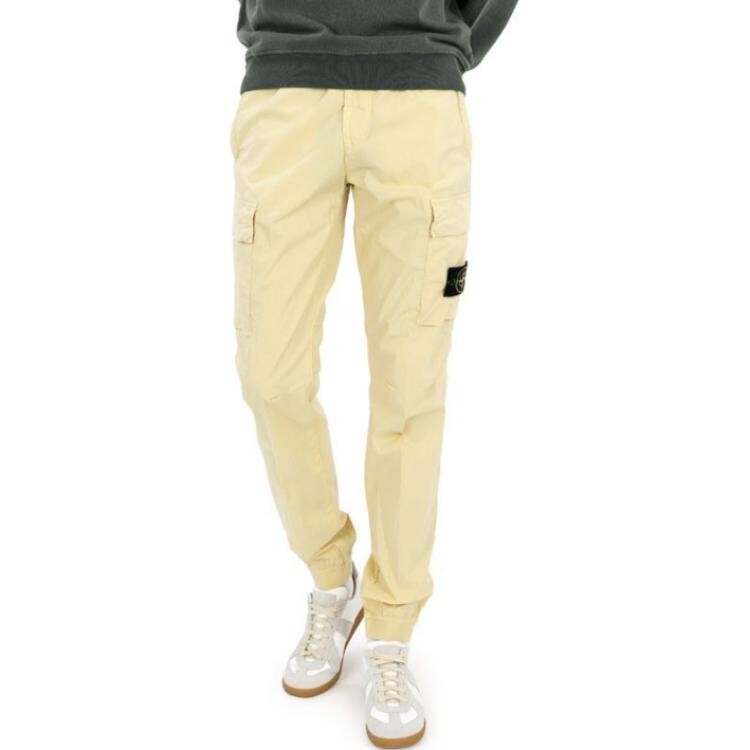 

Повседневные брюки мужские Off White Stone Island, кремовый