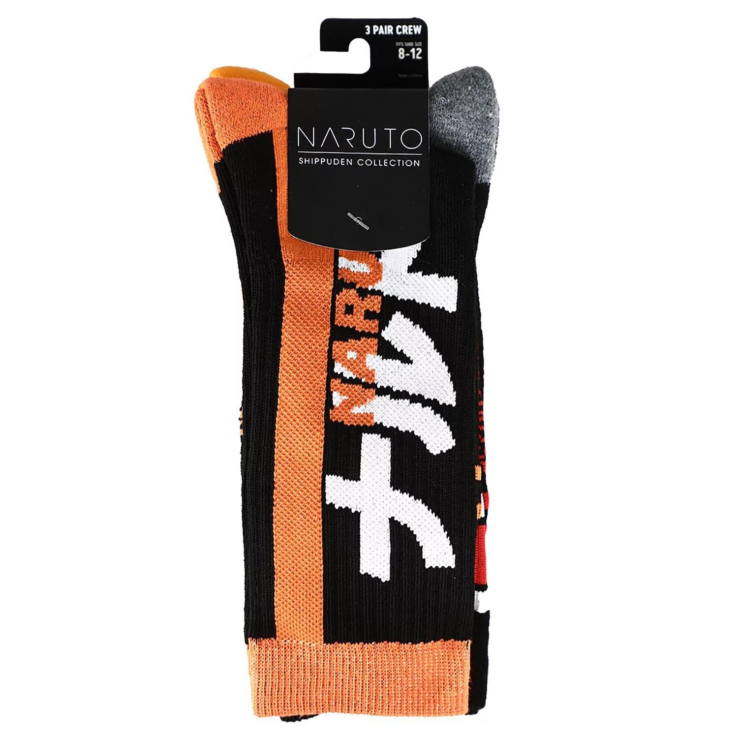 

Мужские носки Naruto, 3 пары Licensed Character