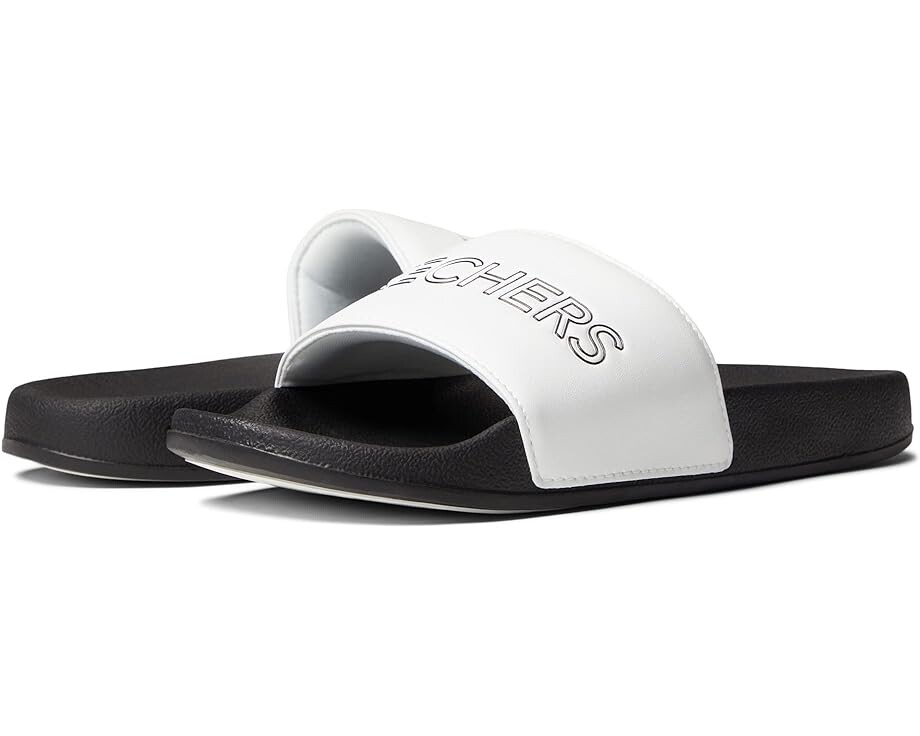 

Сандалии SKECHERS Pop Ups - Right Time, цвет White/Black