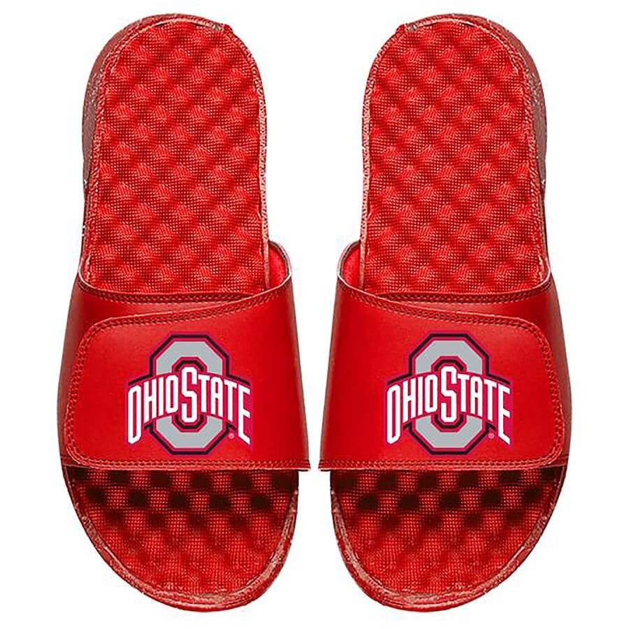 

Шлепанцы ISlide Ohio State Buckeyes, красный