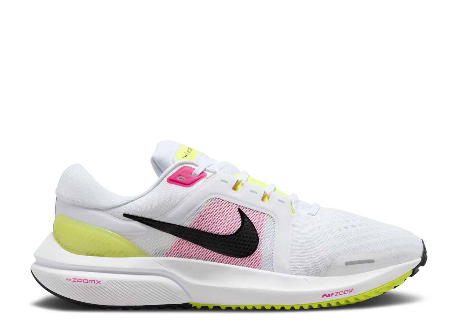 

Кроссовки Nike Air Zoom Vomero 16 'White Volt Hyper Pink', белый