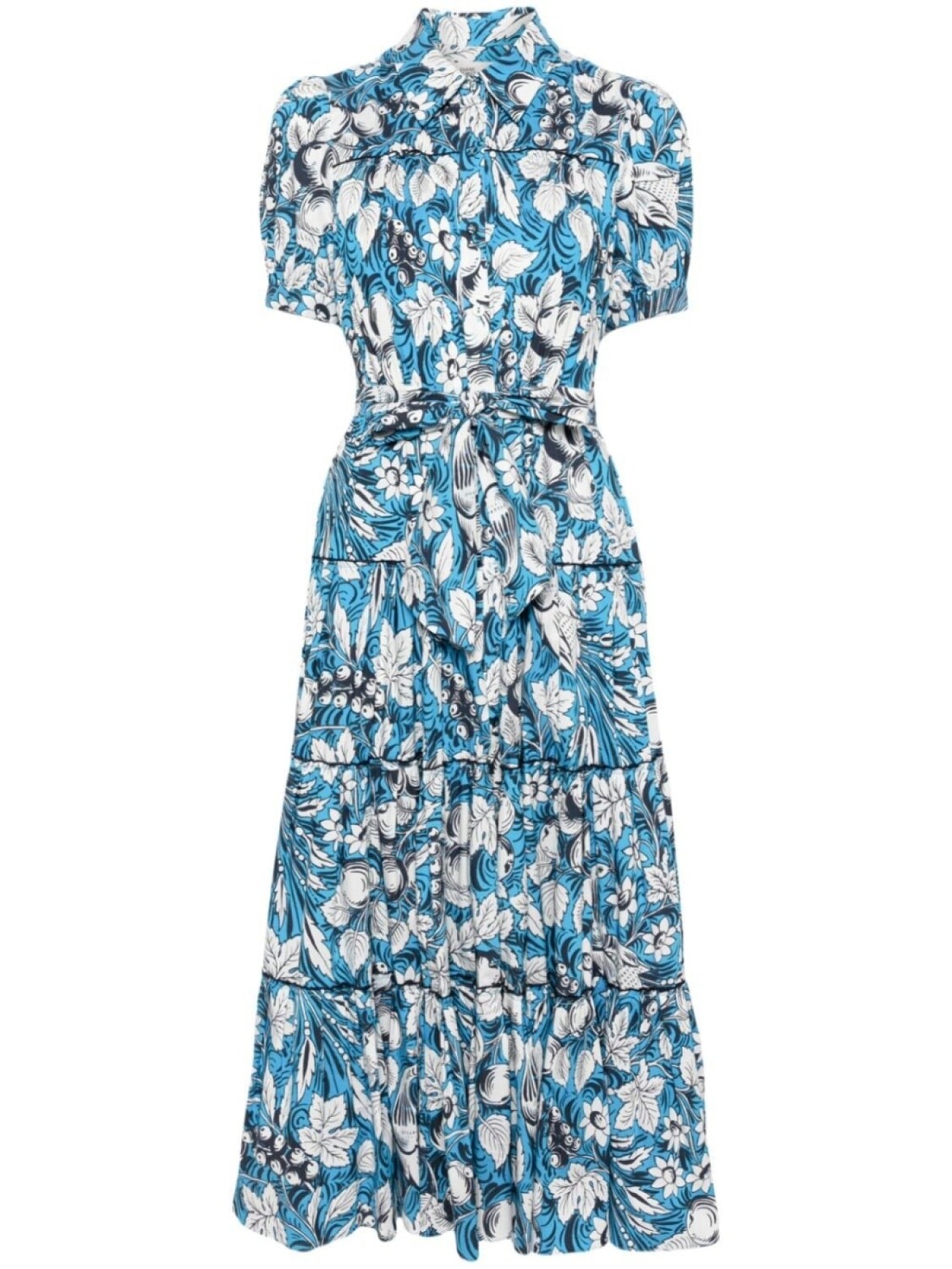

Платье Queena с цветочным принтом DVF Diane von Furstenberg, синий