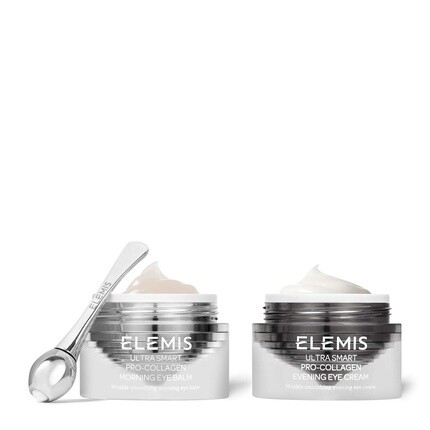

ELEMIS ULTRA SMART Pro-Collagen Eye Treatment Duo Система и инструмент для дневного и ночного ухода Омолаживает, разглаживает и подтягивает контур глаз 10 мл 0,33 унции