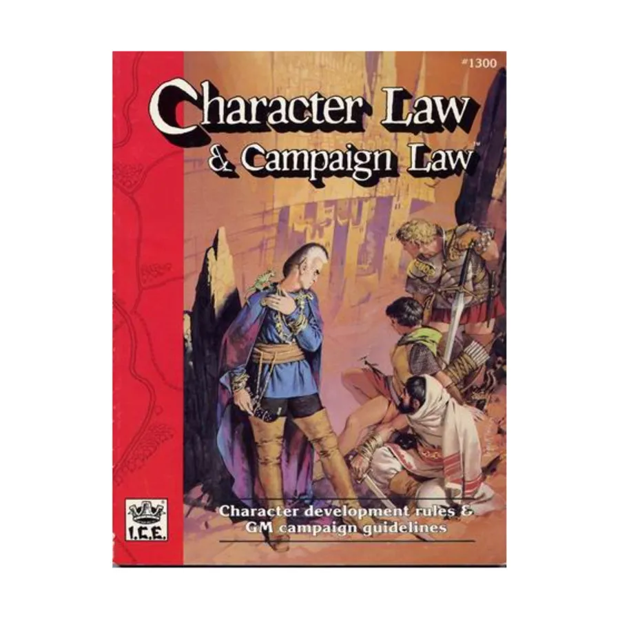 

Character Law & Campaign Law (2nd Edition, 2nd Printing), Rolemaster (2nd Edition), мягкая обложка