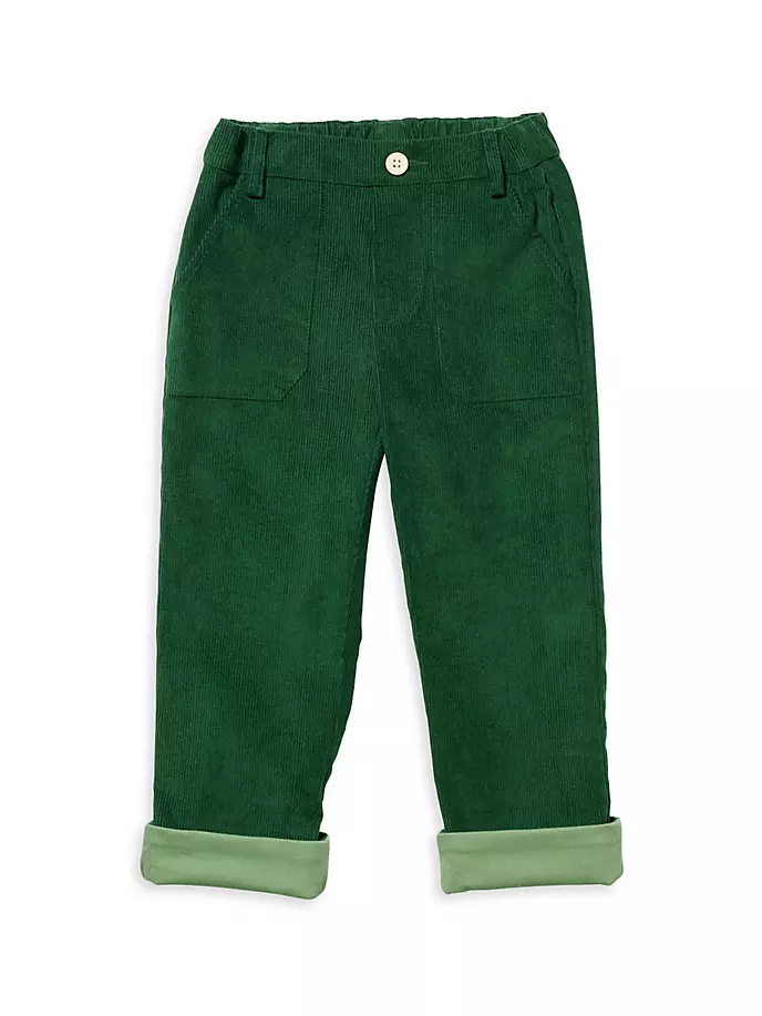 Вельветовые брюки Little Kid's Grow Oso & Me, цвет forest corduroy водонагреватель из нержавеющей стали oso oso s 300 3 квт