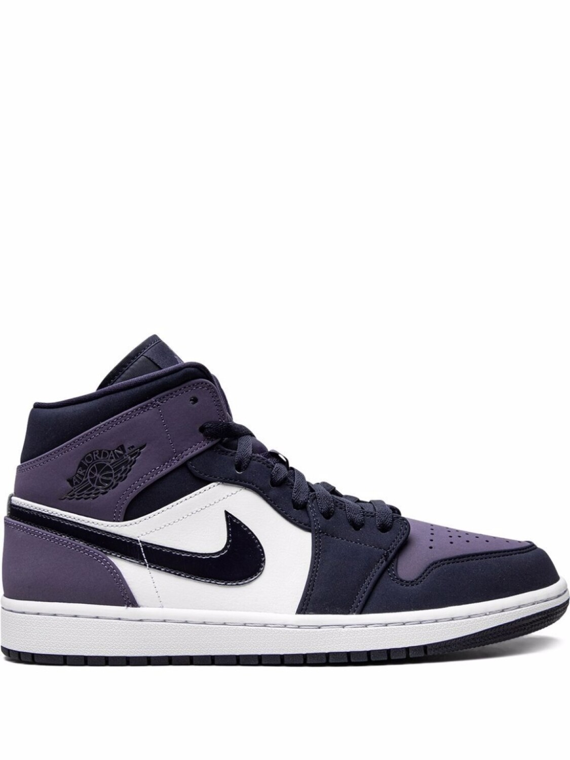 Jordan кроссовки Air Jordan 1 Mid, фиолетовый