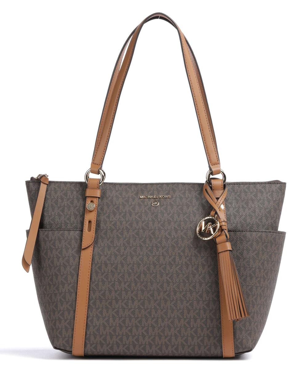 

Шоппер Sullivan из искусственной кожи Michael Kors, коричневый