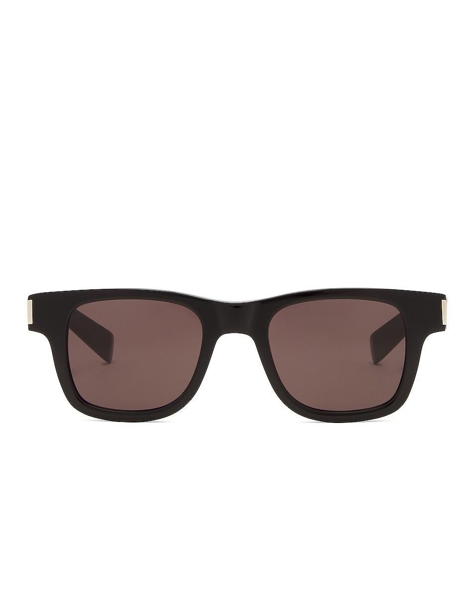 

Солнцезащитные очки Saint Laurent Vintage, цвет Shiny Black