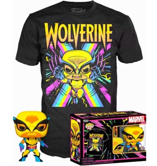 

Funko POP! И футболка, комплект, Xmen, Wolverine, Glow, XL