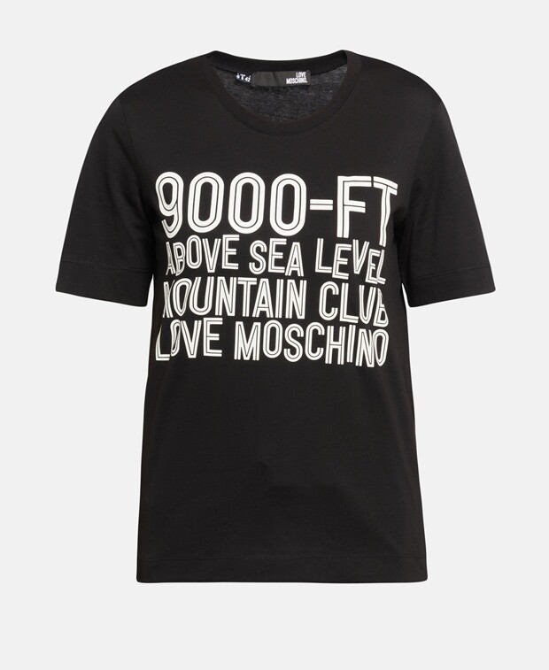 

Футболка Love Moschino, черный