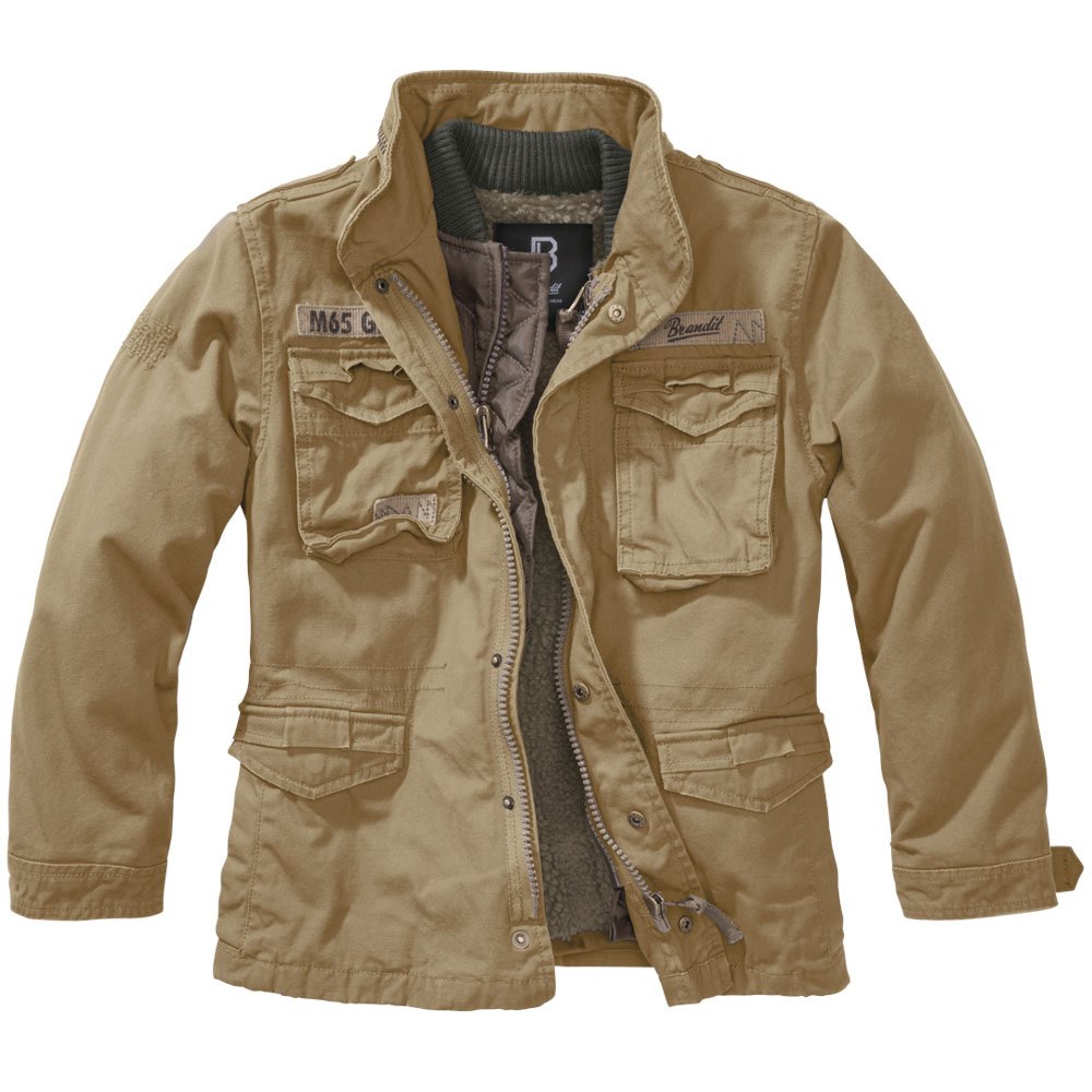 Куртка Brandit M65 Giant, бежевый куртка brandit jacke m65 giant jacket бежевый