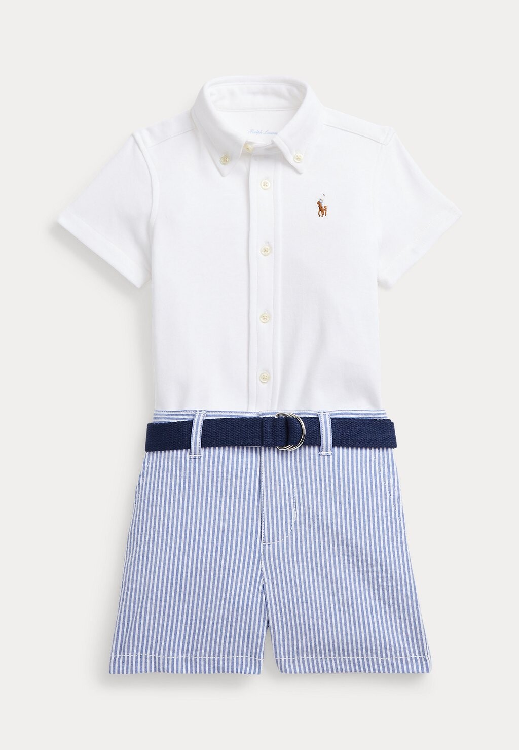 

Шорты BABY SET Polo Ralph Lauren, цвет white