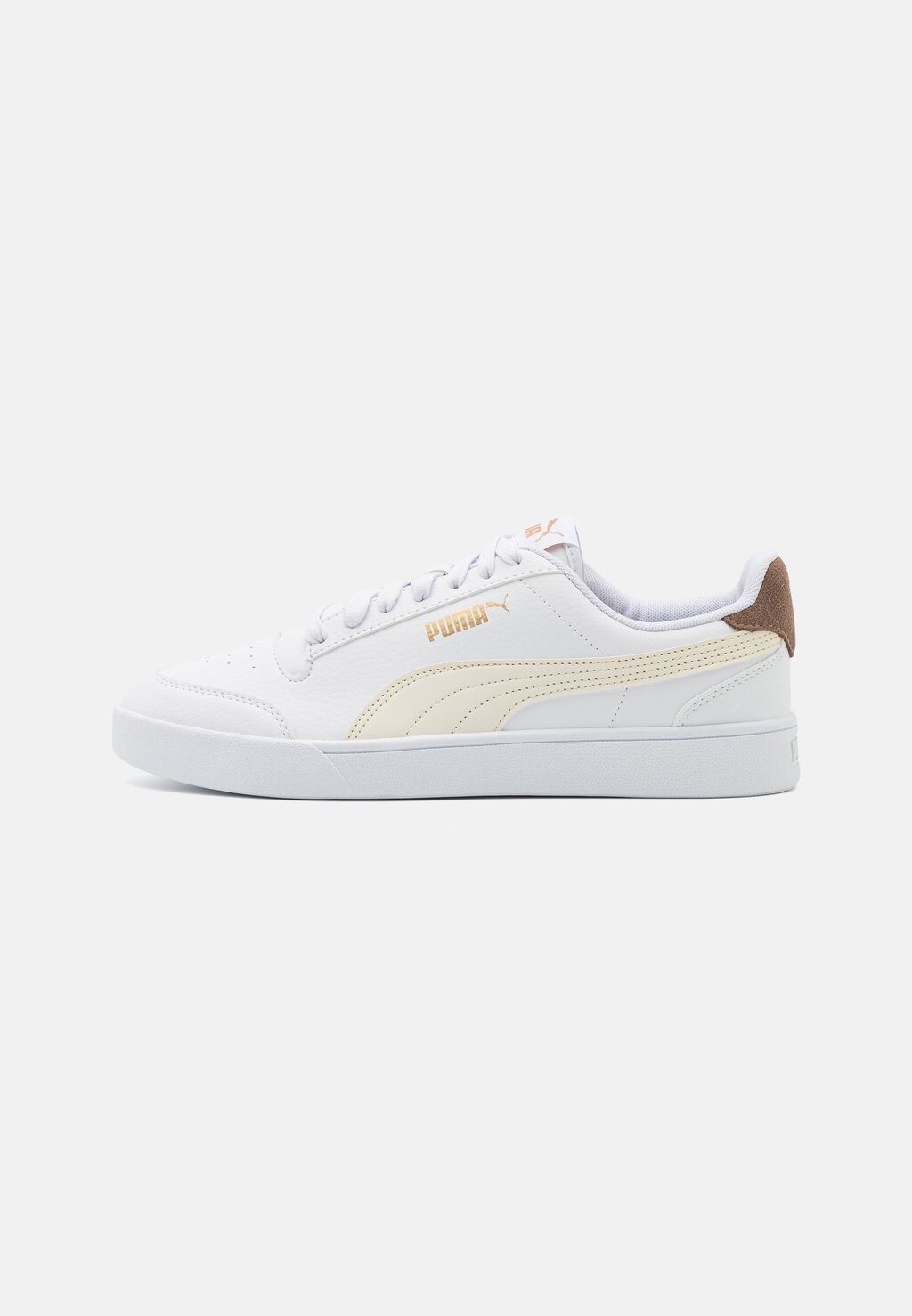 

Низкие кроссовки Shuffle Unisex Puma, цвет white/frosted ivory/gold