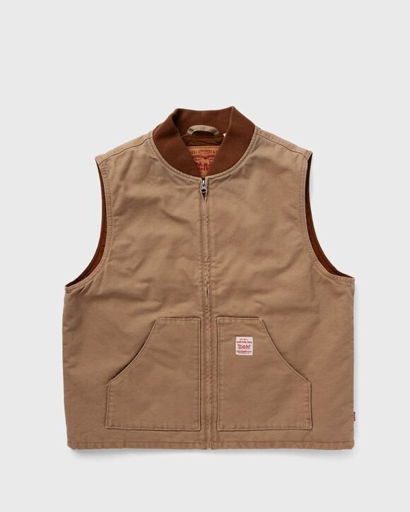 

Жилет Levis Sansome Vest, цвет tigers eye