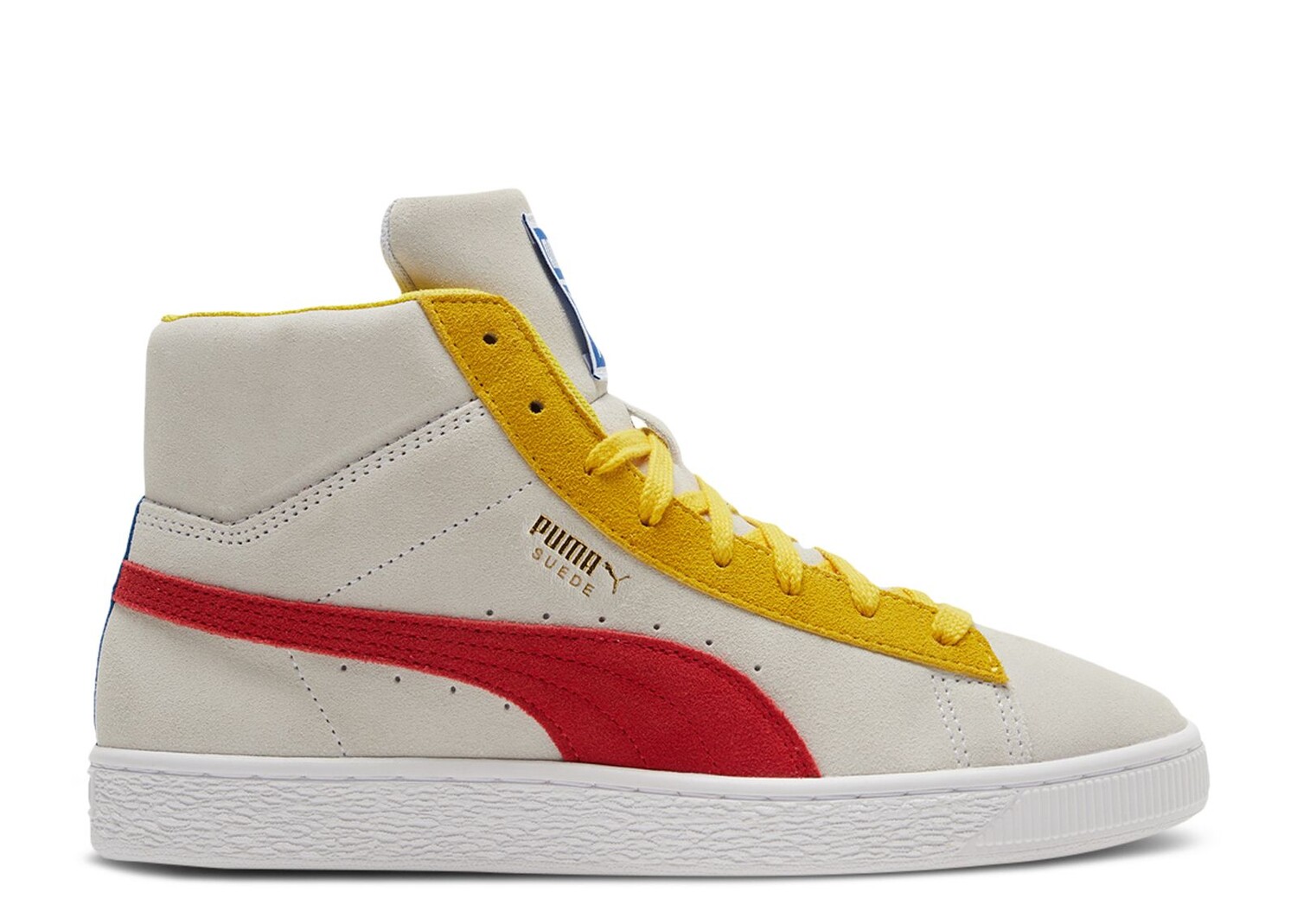 

Кроссовки Puma Suede Mid 21 'White Red Lemon', белый