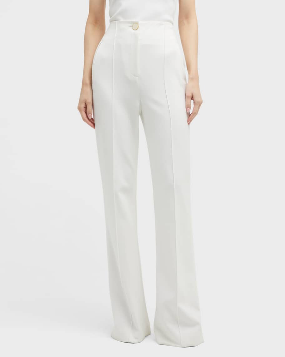 

Расклешенные брюки Judy с защипами Veronica Beard