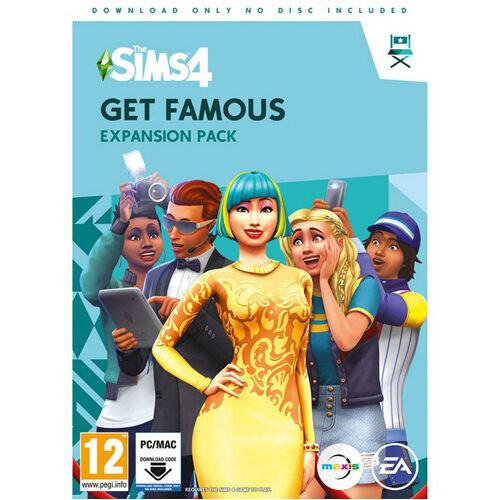 

Видеоигра The Sims 4: Get Famous – (Code-In-A-Box) – Pc EA