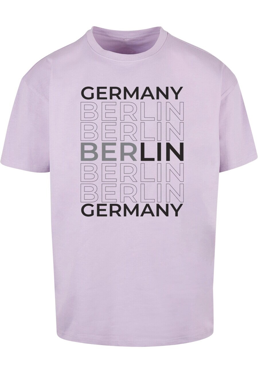 

Футболка Merchcode BERLIN, светло-фиолетовый
