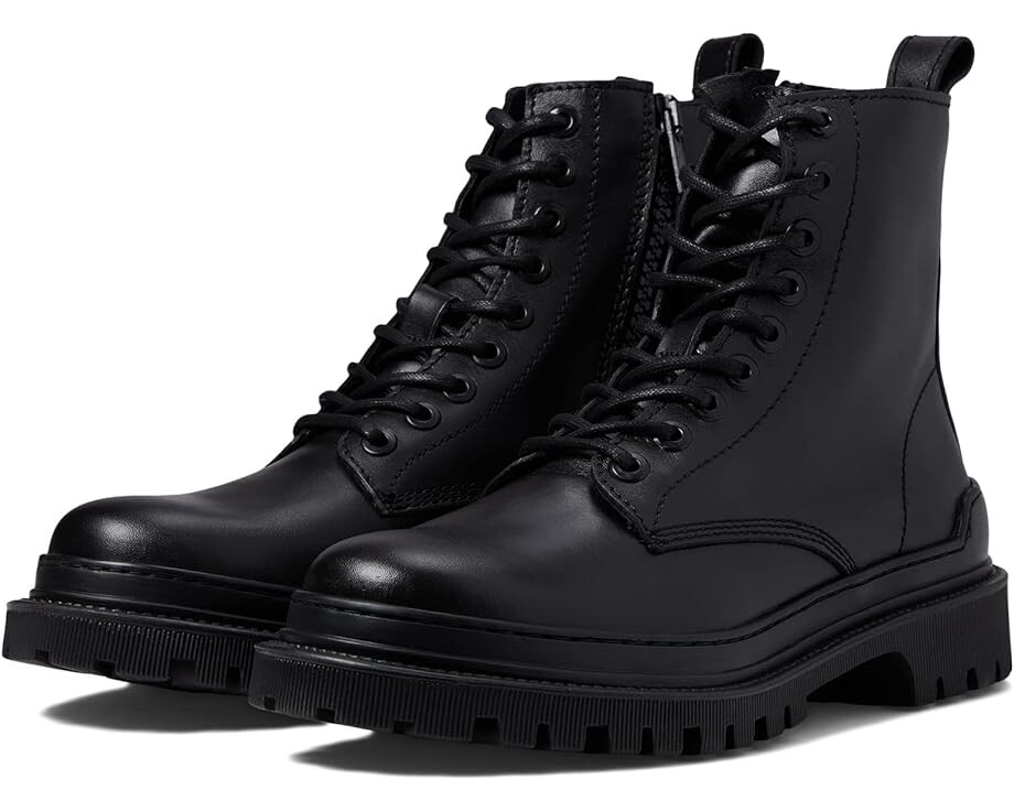 

Ботинки Steve Madden Guardian, черная кожа