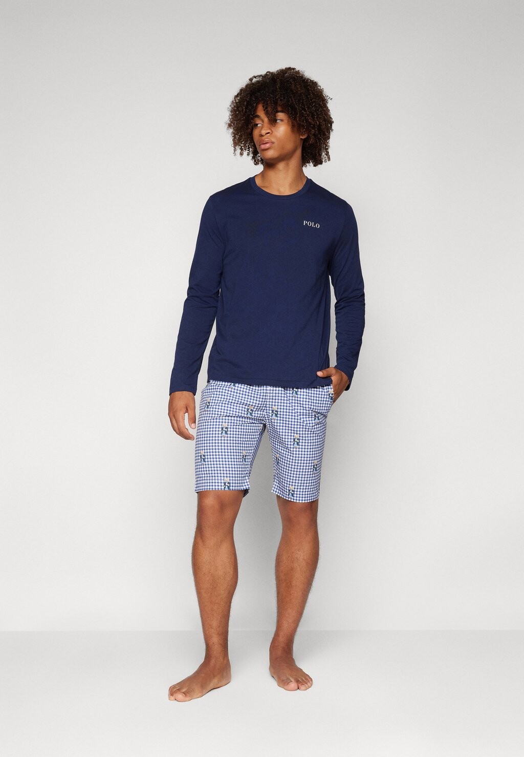 

Пижамная футболка CREW SLEEP TOP Ralph Lauren, темно-синий