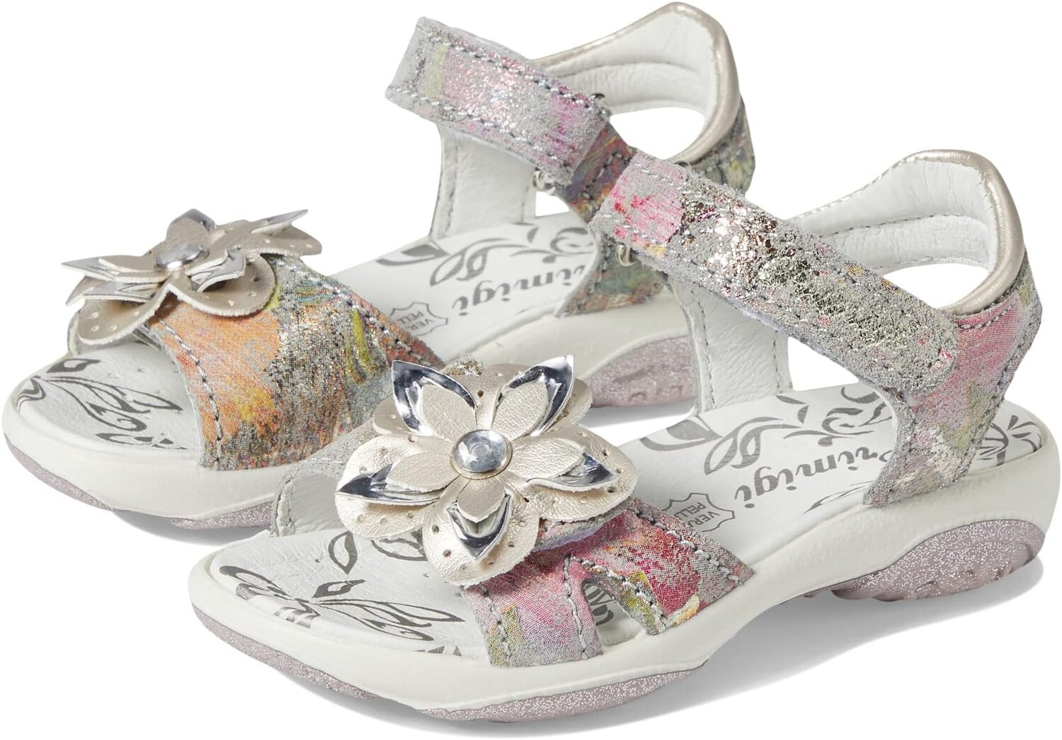 

Сандалии на плоской подошве 38823 Primigi, цвет Rose Gold/Multicolor
