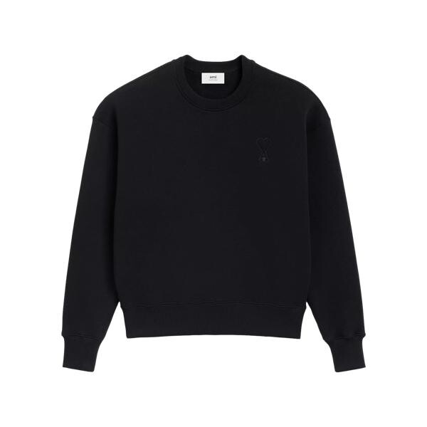 

Футболка sweatshirt mit ami de coeur logo black black Ami Paris, черный