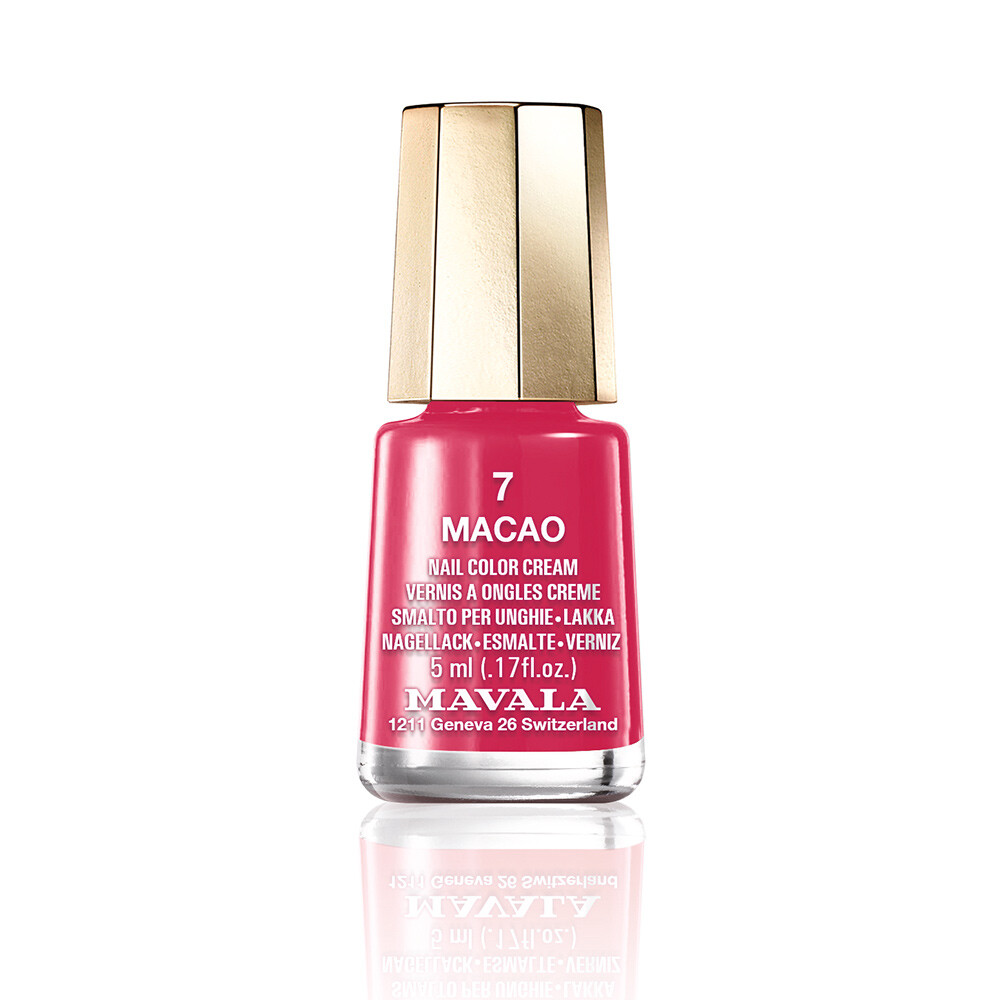 Лак для ногтей Nail color Mavala, 5 мл, 07-macao mavala лак для ногтей nail color pearl 5 мл 114 sand rose