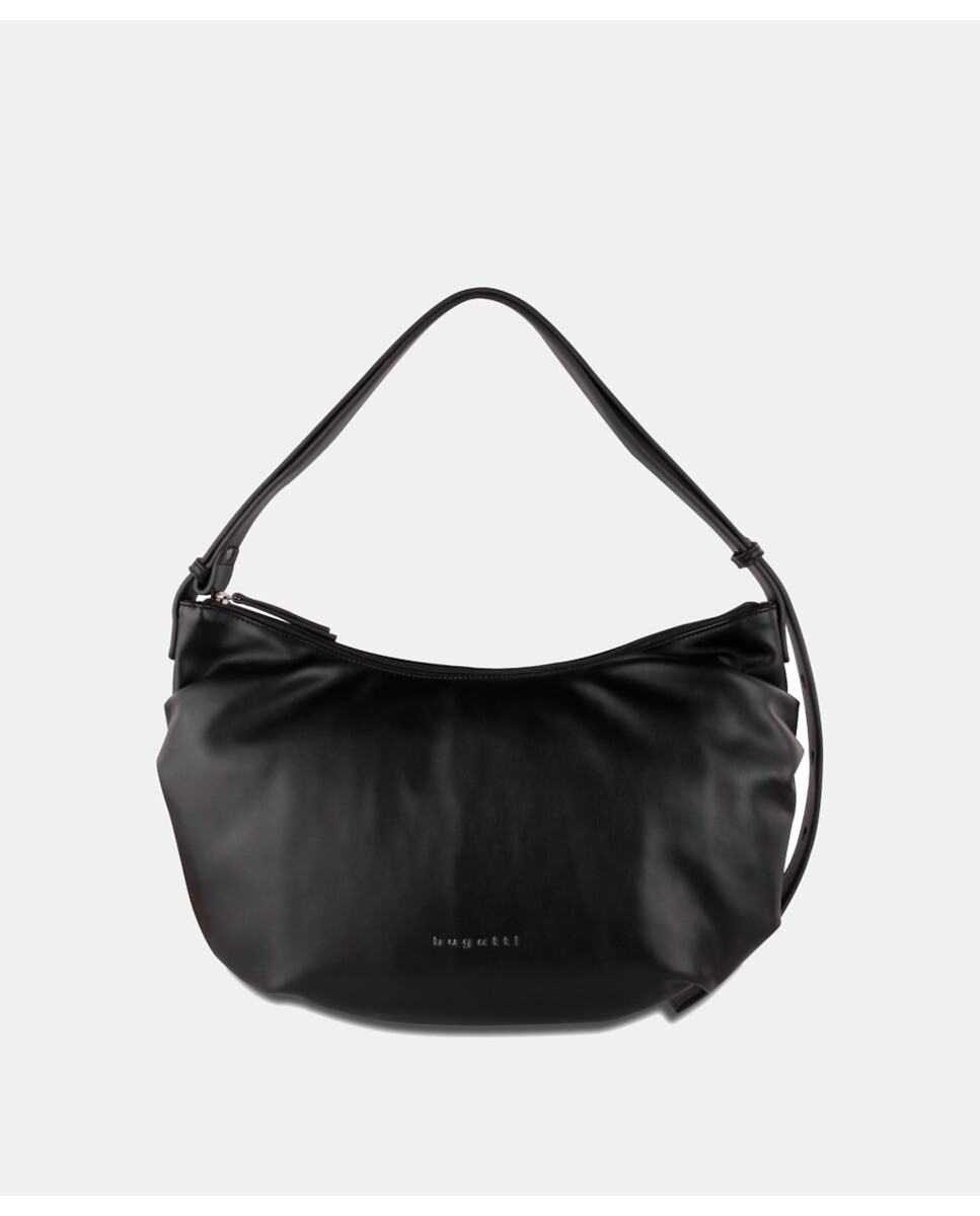 

Черная сумка через плечо на молнии Bugatti, черный