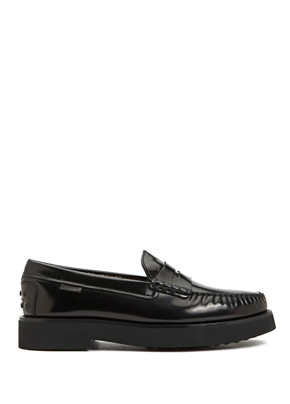 

Черные мужские кожаные лоферы Tod's