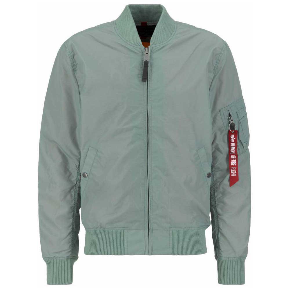 Куртка Alpha Industries Ma-1 Tt, зеленый куртка alpha industries ma 1 tt оливковая