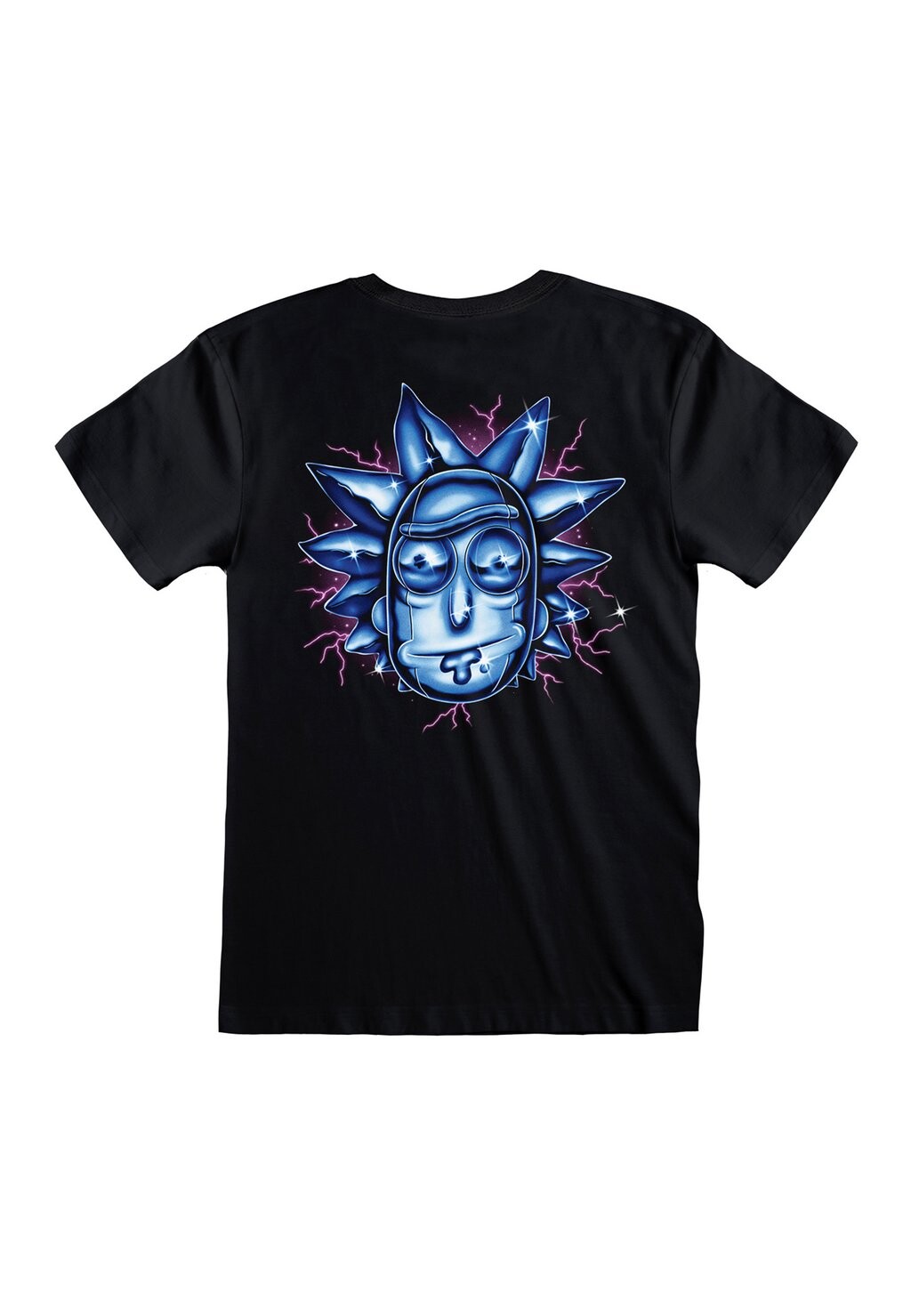 

Футболка с принтом RICK AND MORTY CHROME EFFECT Henry Tiger, черный