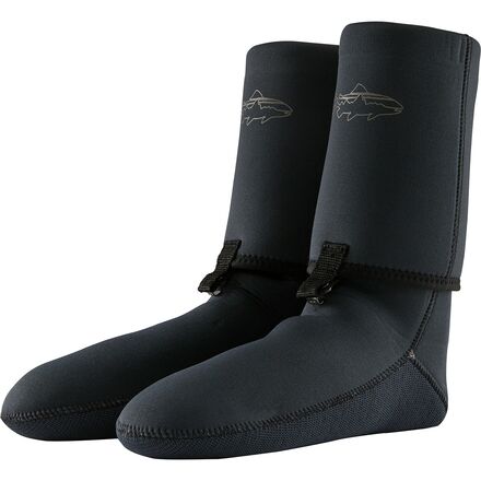 Забродные носки Yulex с защитой от гравия Patagonia, черный