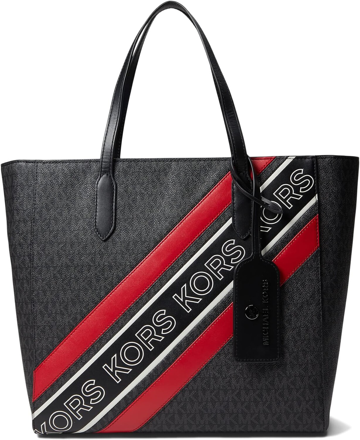 

Сумка Michael Kors Sinclair Large East/West Grab Tote, цвет Black Multi