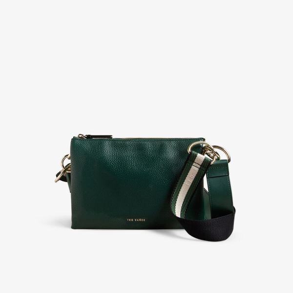 

Кожаная сумка через плечо Darceyy Ted Baker, зеленый