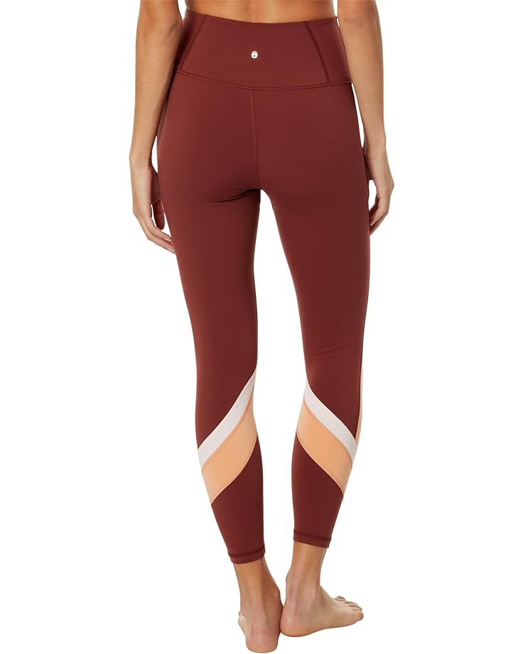 

Брюки Spiritual Gangster Velo Dream Tech Eco Jersey High-Waist Leggings, цвет Washed Burgundy