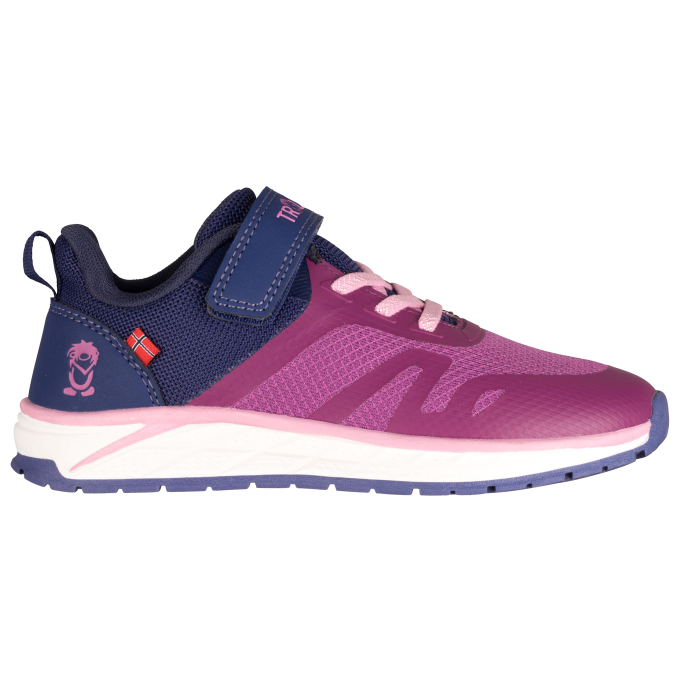 Повседневная обувь Trollkids Kid's Alesund Sneaker, цвет Mallow Pink/Violet Blue/Wild Rose