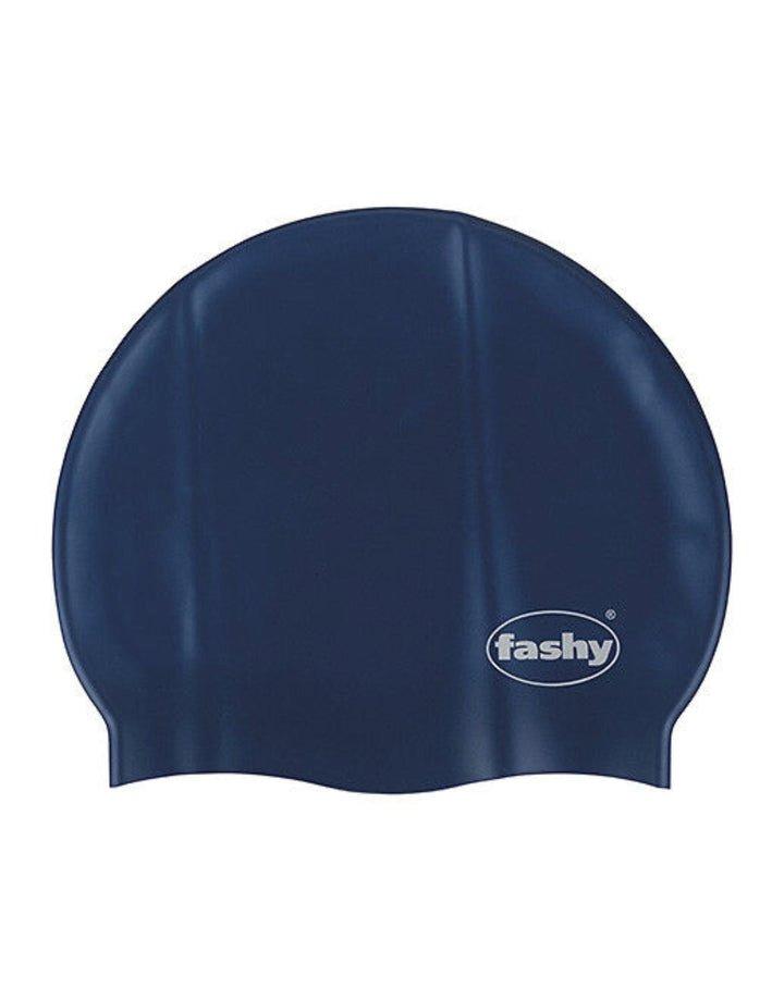 Силиконовая шапочка для плавания Fashy, синий очень большая шапочка для плавания для девочек с длинными волосами водонепроницаемая силиконовая шапочка для плавания очень большая шапо