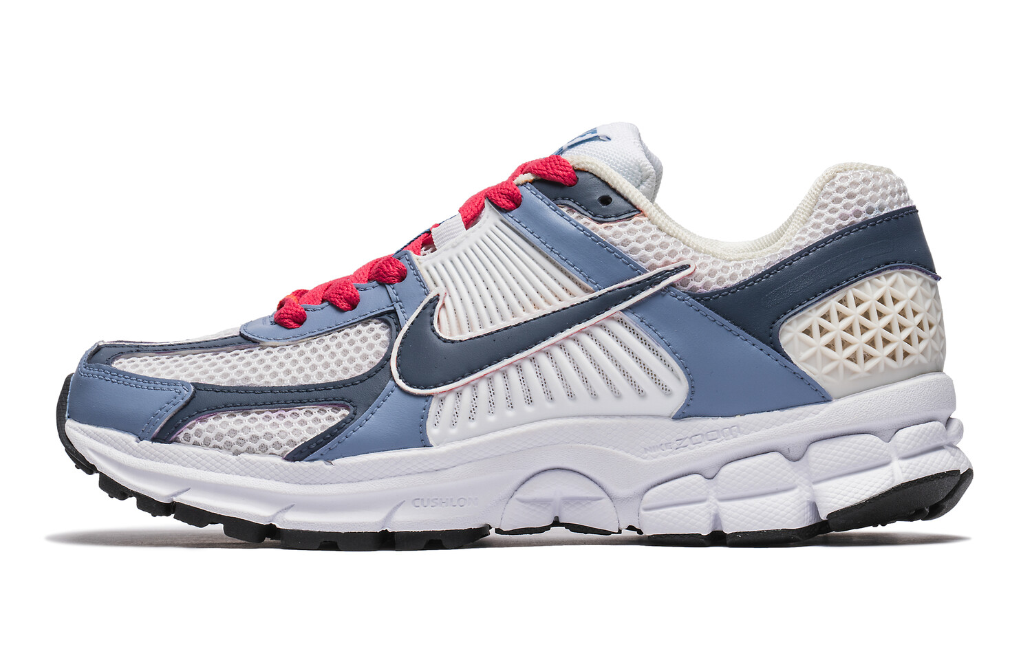

Кроссовки Air Zoom Vomero 5 женские с низким верхом, синие/белые Nike