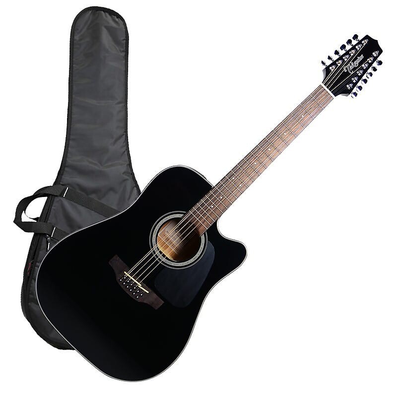 

Акустическая гитара Takamine GD30CE 12-String Acoustic-Electric Guitar - Black PERFORMER PAK