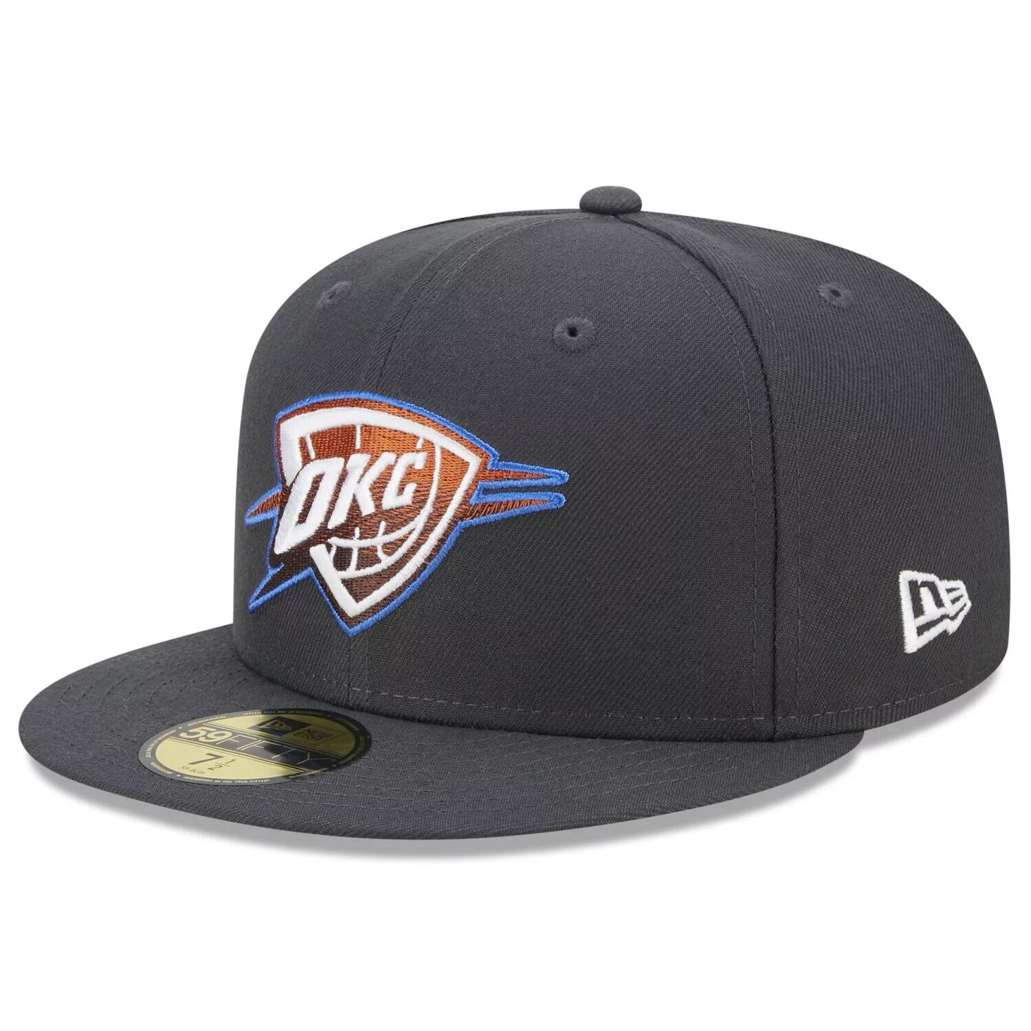 

Мужская шляпа New Era Navy Oklahoma City Thunder 2022/23 City Edition с альтернативным логотипом 59FIFTY