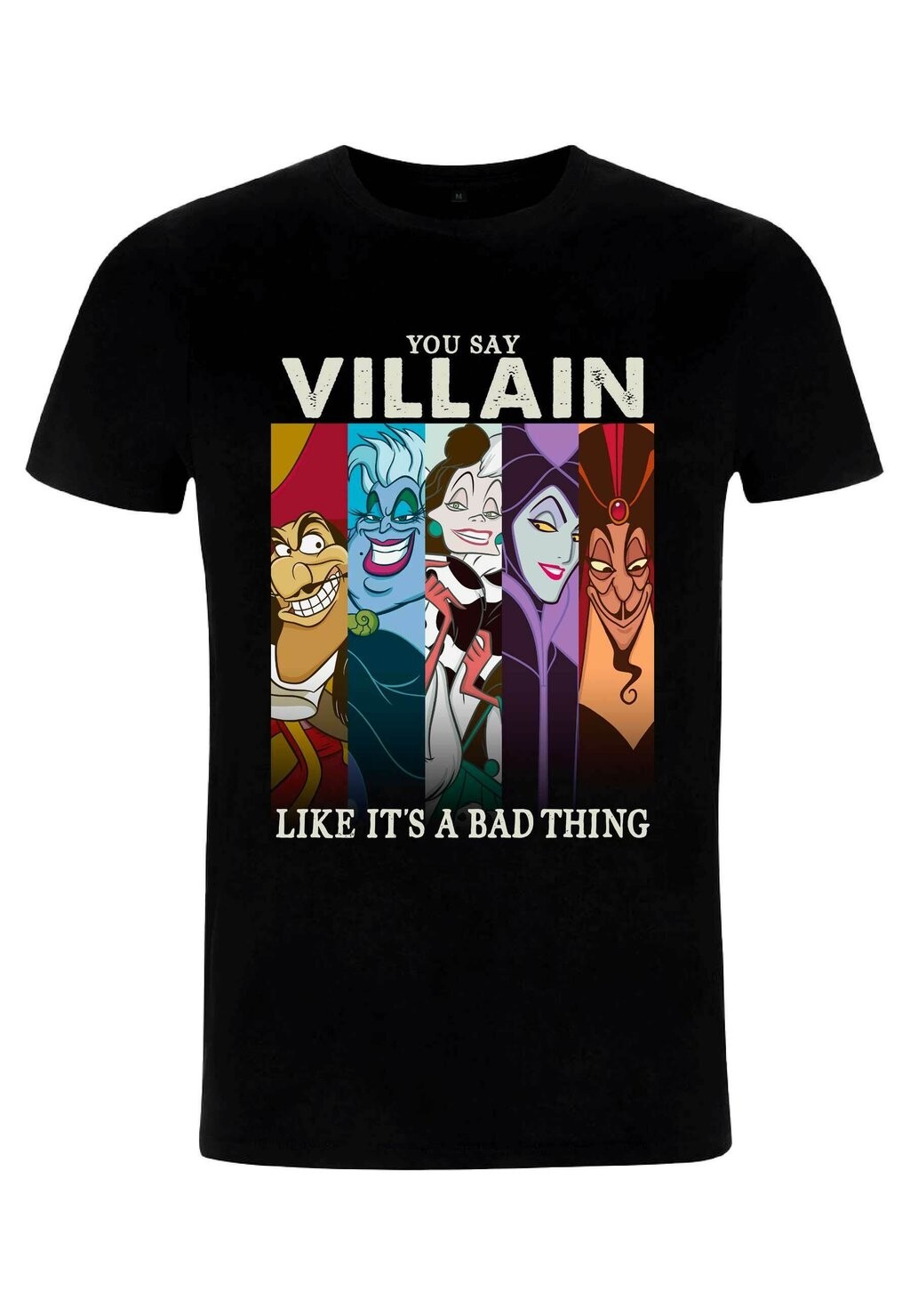 Футболка с принтом Disney Villains Villain Like Bad Disney, черный