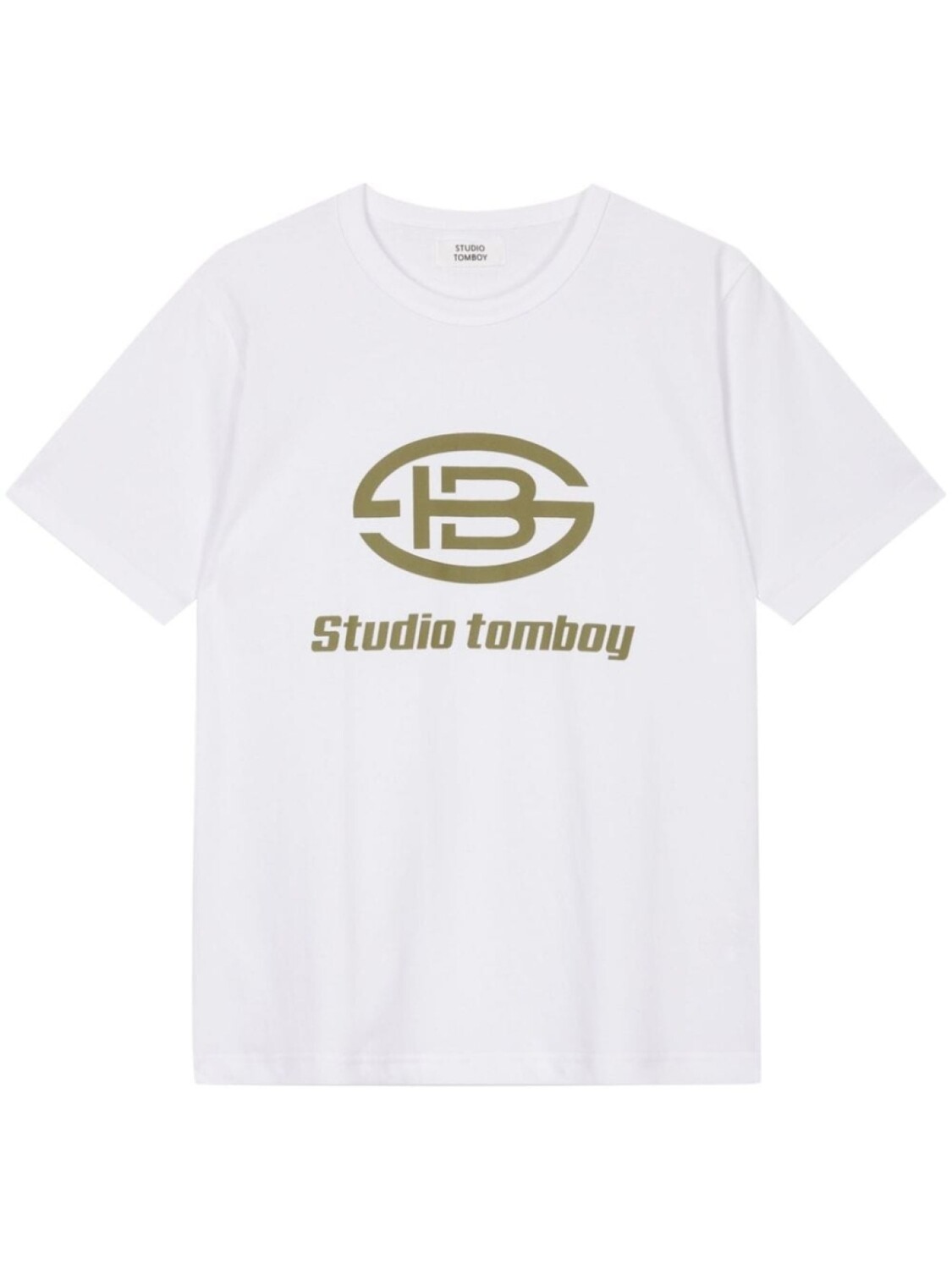 

STUDIO TOMBOY футболка с круглым вырезом и логотипом, белый