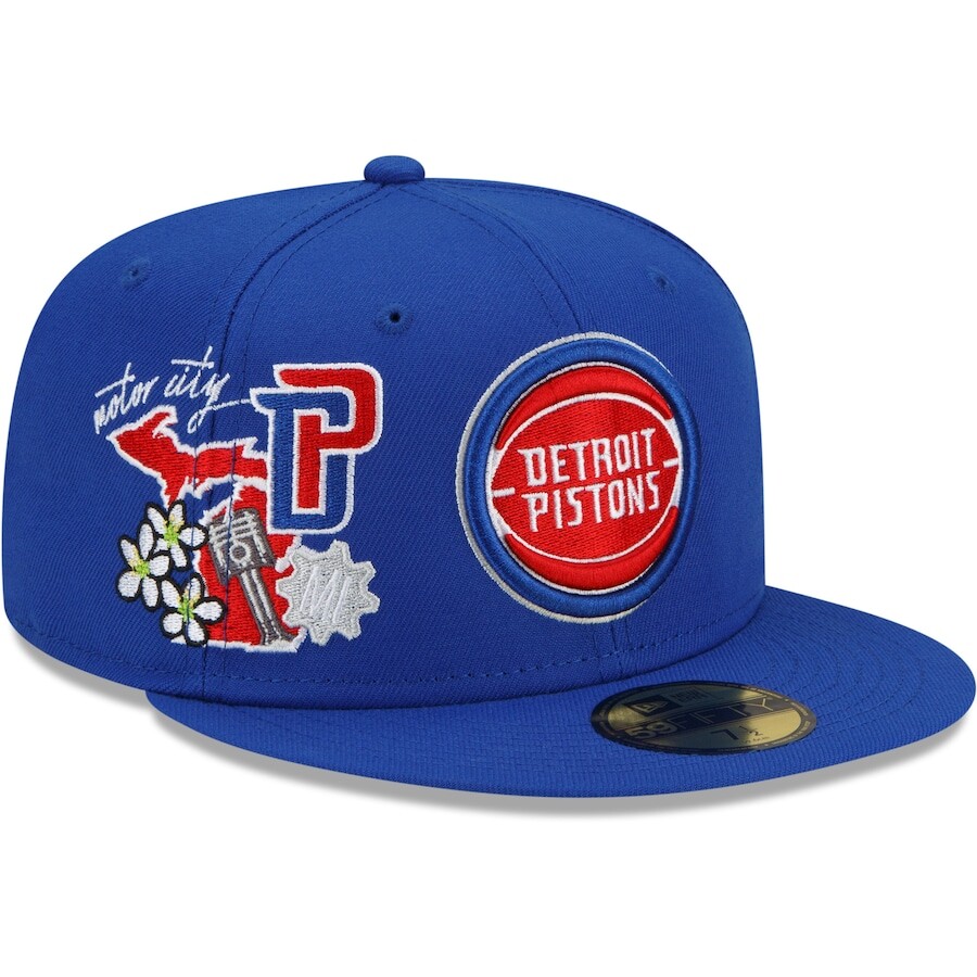 

Бейсболка New Era Detroit Pistons, синий